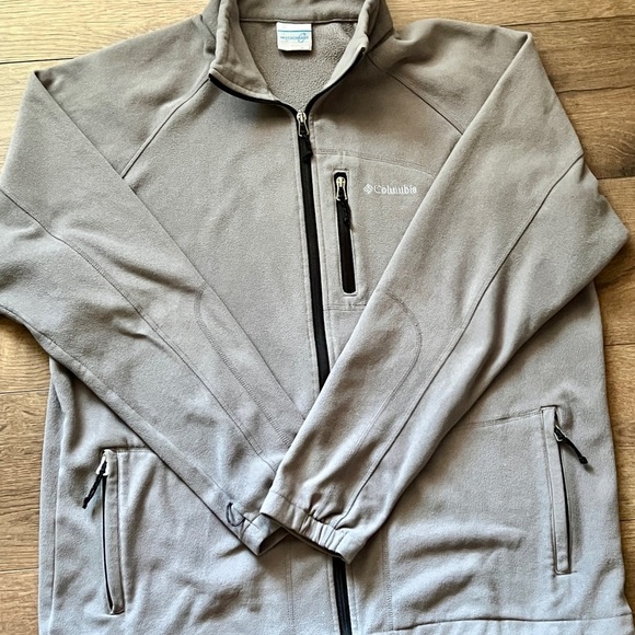 Columbia interchange Gray Fleece Jacket - Picture 1 of 7